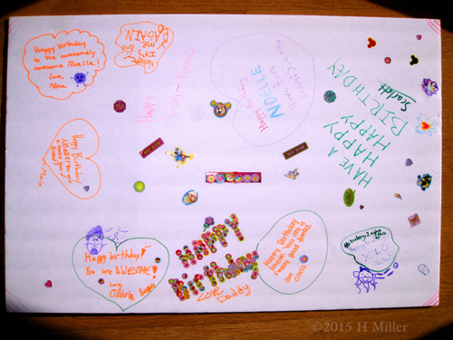 Spa Birthday Card For Noelle , Completed. Spa Birthday Card For Noelle , Completed.